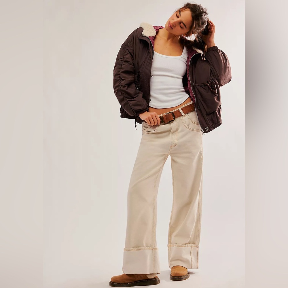 FREE PEOPLE WE THE FREE Lillian Bomber Jacket
